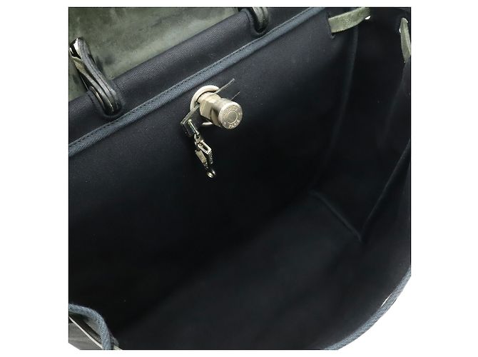 Hermès Borsa a mano e borsa a tracolla Hermes Herbag MM Nero - vista 7