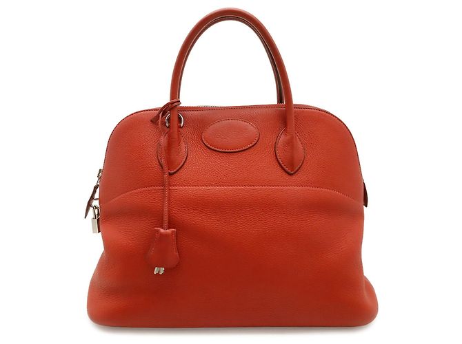 Hermès Borsa Hermes Bolide 35 Tote Bag Rosso - vista 2