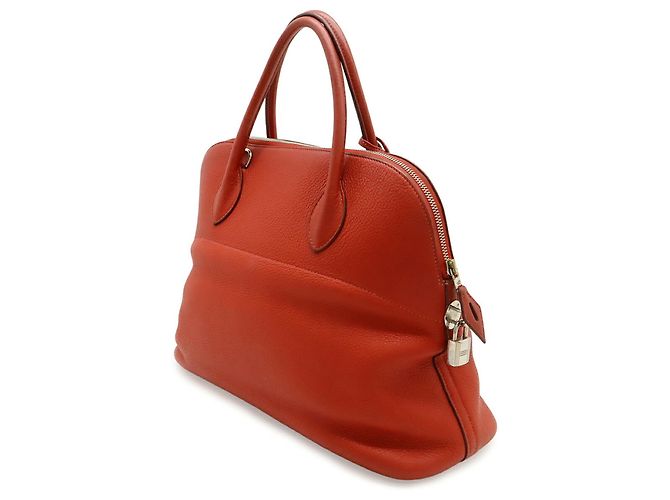 Hermès Borsa Hermes Bolide 35 Tote Bag Rosso - vista 3