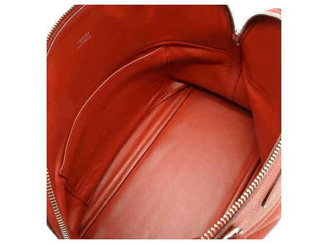 Hermès Borsa Hermes Bolide 35 Tote Bag Rosso - vista 7
