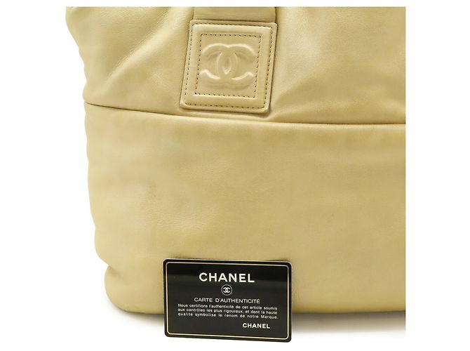 Borsa Tote Chanel Coco Cocoon Small D'oro - vista 10