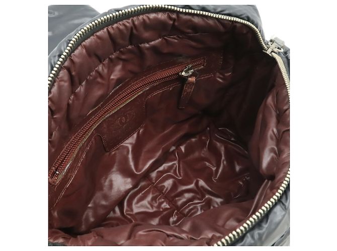 Borsa a tracolla piccola Chanel Coco Cocoon Matelassé Nero - vista 8