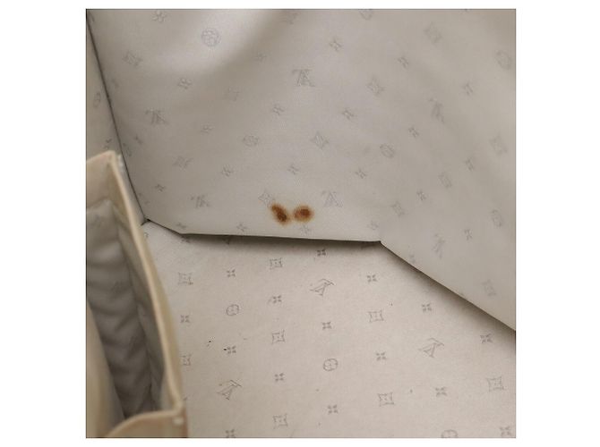 Borsa Tote Louis Vuitton Suhali Fabulous Bianco - vista 7