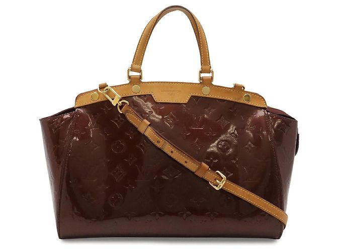 Louis Vuitton Monogram Vernis Schultertasche in Rouge Fauviste Rot - Ansicht 2