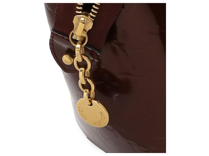 Louis Vuitton Monogram Vernis Schultertasche in Rouge Fauviste Rot - Ansicht 6