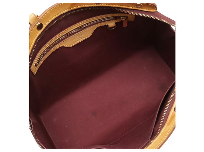 Louis Vuitton Monogram Vernis Schultertasche in Rouge Fauviste Rot - Ansicht 9