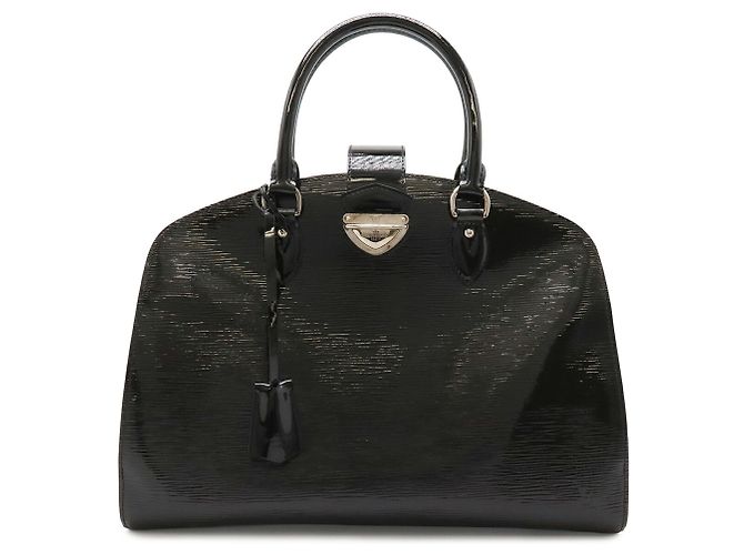 Borsa Tote Louis Vuitton Epi Electric Pont Neuf GM Nero - vista 2