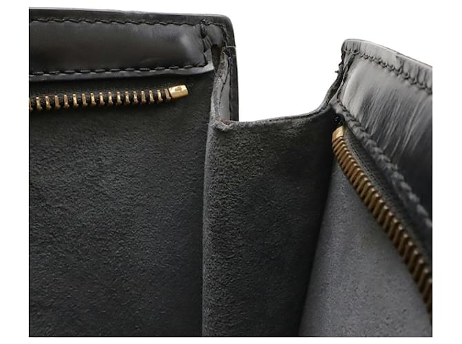 Borsa Louis Vuitton Epi Saint Jacques Nero - vista 9