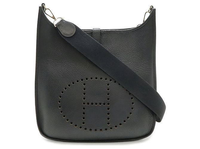 Hermès Borsa a Spalla Hermes Evelyne I GM Nero - vista 2