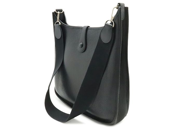 Hermès Borsa a Spalla Hermes Evelyne I GM Nero - vista 3