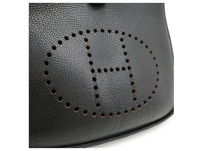 Hermès Borsa a Spalla Hermes Evelyne I GM Nero - vista 7