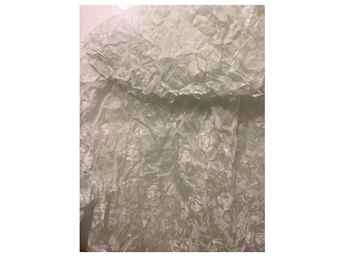Camisa de seda Nina Ricci con flores Verde - vista 10