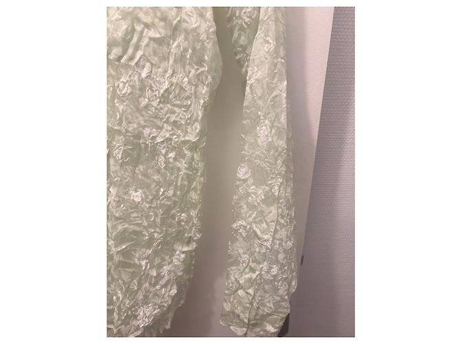 Camisa de seda Nina Ricci con flores Verde - vista 4