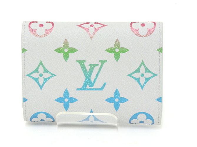 Louis Vuitton Monogram Iridescent Victor Wallet Braun Mehrfarben - Ansicht 2