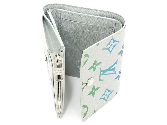 Louis Vuitton Monogram Iridescent Victor Wallet Braun Mehrfarben - Ansicht 4