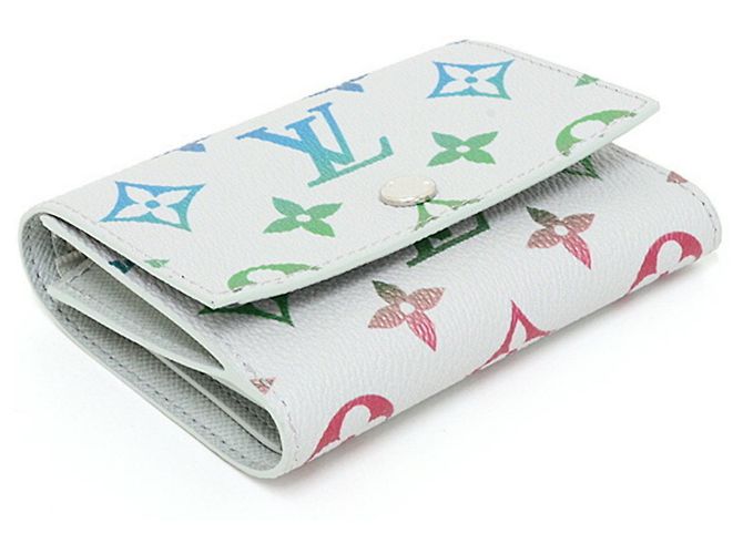 Louis Vuitton Monogram Iridescent Victor Wallet Braun Mehrfarben - Ansicht 5