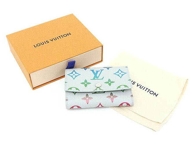 Louis Vuitton Monogram Iridescent Victor Wallet Braun Mehrfarben - Ansicht 6