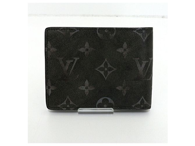 Cartera Louis Vuitton Portefeuille Slender Bi-fold Negro - vista 2