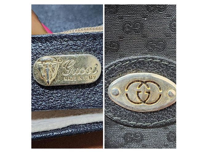 Gucci Vintage nero micro Guccissima crossbody - vista 2