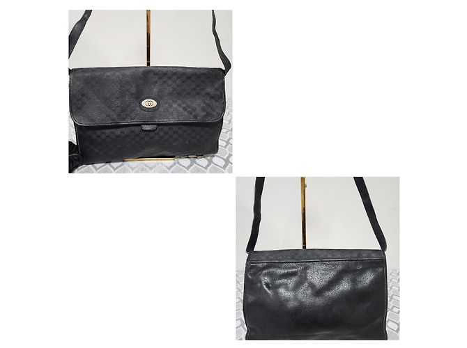 Gucci Vintage nero micro Guccissima crossbody - vista 4