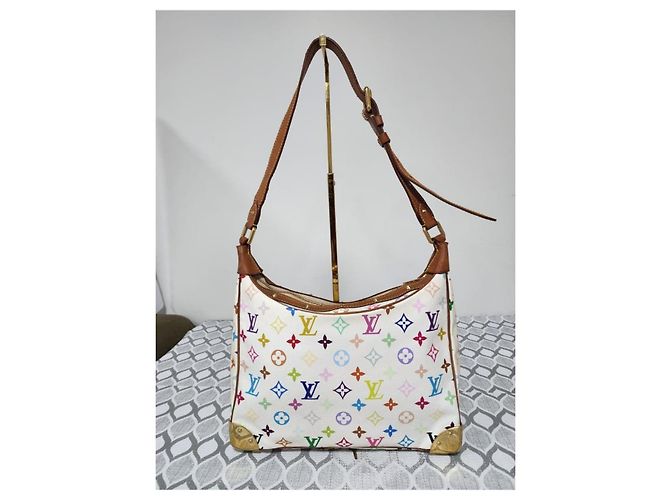 LOUIS VUITTON Monogram Multicolor Boulogne White/Multicolor Bianco Multicolore - vista 3