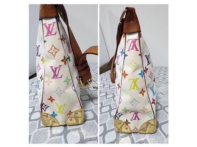 LOUIS VUITTON Monogram Multicolor Boulogne White/Multicolor Bianco Multicolore - vista 4