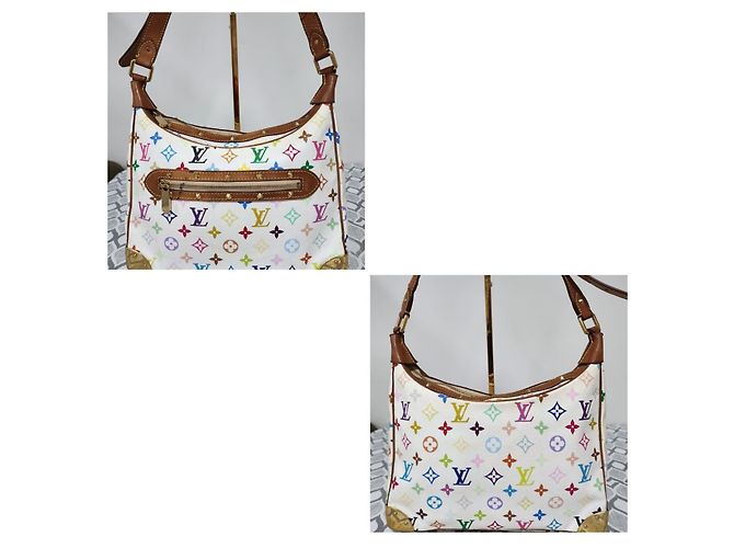 LOUIS VUITTON Monogram Multicolor Boulogne White/Multicolor Bianco Multicolore - vista 5