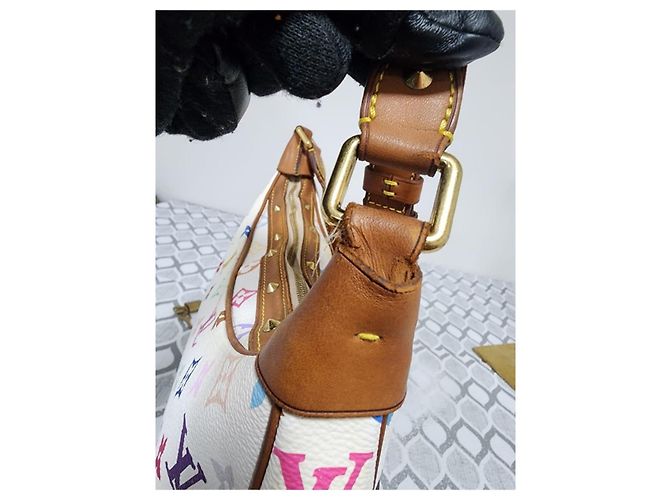 LOUIS VUITTON Monogram Multicolor Boulogne White/Multicolor Bianco Multicolore - vista 6