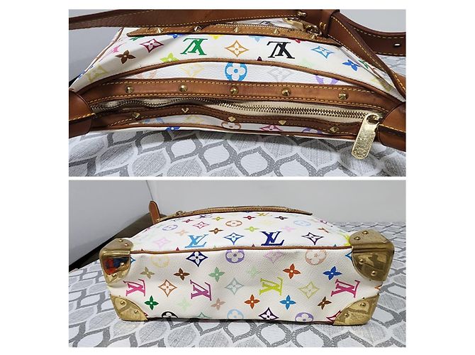 LOUIS VUITTON Monogram Multicolor Boulogne White/Multicolor Bianco Multicolore - vista 8