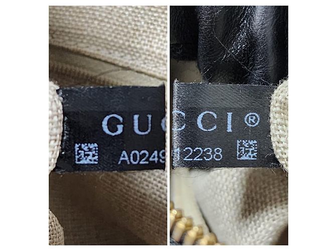 Borsa a tracolla convertibile in pelle Micro Guccissima nera Nero - vista 4