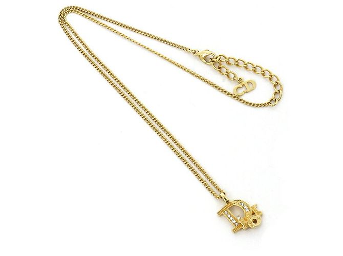 Collana Christian Dior con strass - vista 2
