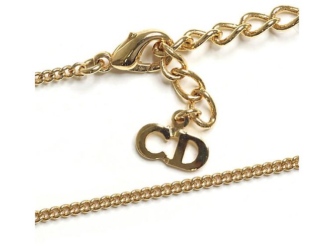 Collana Christian Dior con strass - vista 4