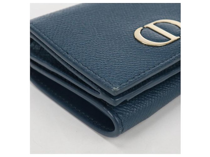 Christian Dior DIOR Tri-fold Wallet Blue - view 5