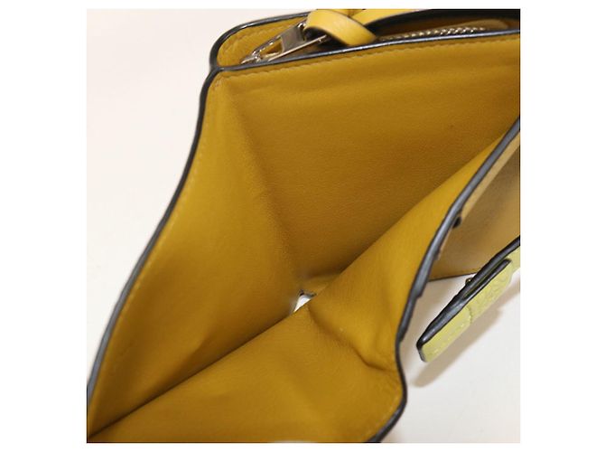 Cartera compacta con cremallera Loewe para mujer Azul - vista 4