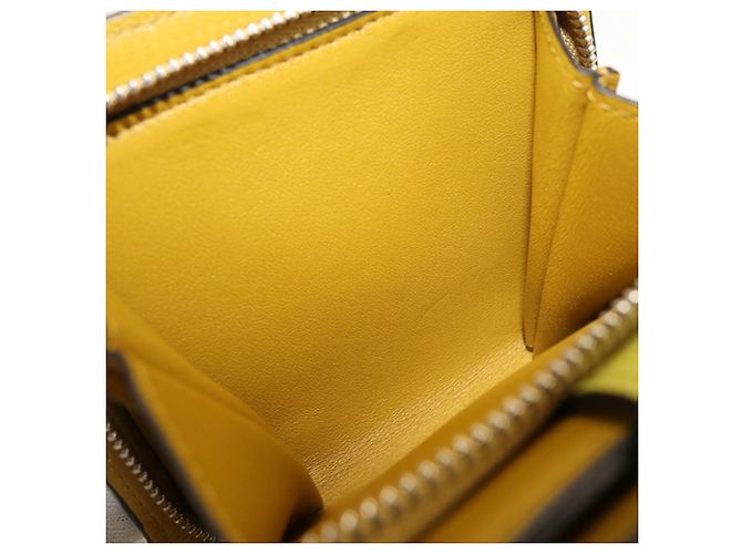 Cartera compacta con cremallera Loewe para mujer Azul - vista 8