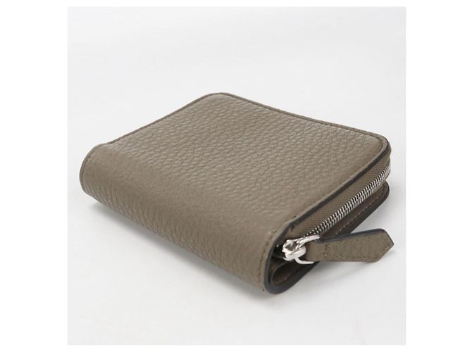 Fendi Bi-Fold Wallet in Grau Braun - Ansicht 2