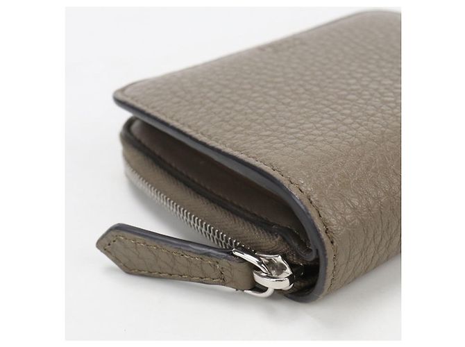Fendi Bi-Fold Wallet in Grau Braun - Ansicht 7
