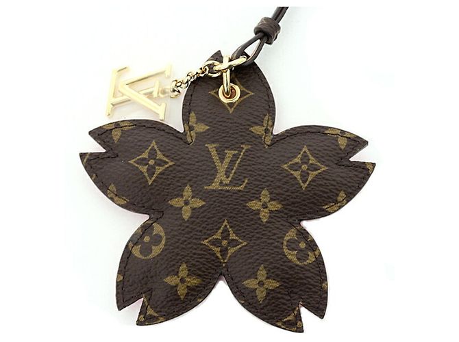 Charm Cherry Blossom Louis Vuitton x Takashi Murakami Marrone Rosa - vista 4