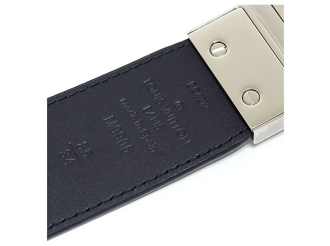 Cintura Slender da uomo Louis Vuitton Nero - vista 3