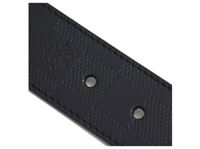 Cintura Slender da uomo Louis Vuitton Nero - vista 5