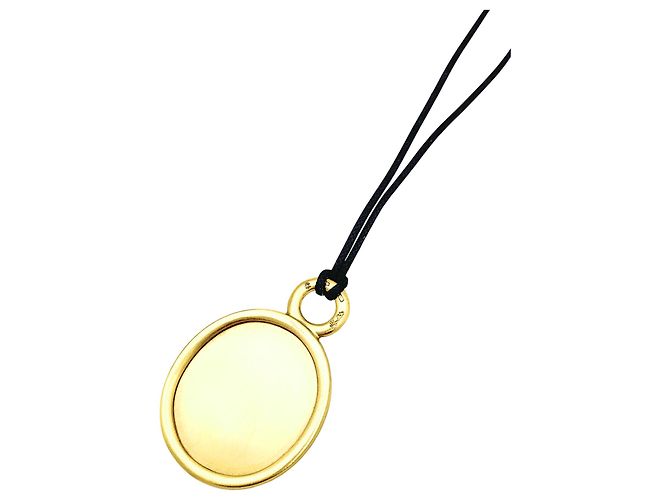 Pendente Pomellato "Eva", oro rosa, cammeo di conchiglia. - vista 4