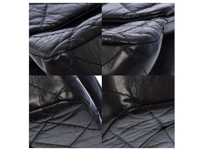 Mademoiselle Borsa CHANEL 2.55 in Pelle Nera - 103727 Nero - vista 10