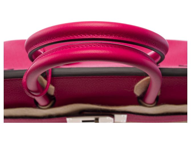 Hermès Borsa HERMES Birkin 30 in Pelle Rosa - 103746 - vista 10