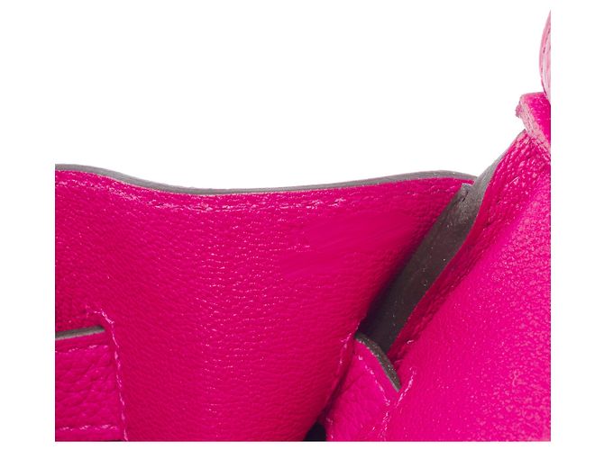 Hermès Borsa HERMES Birkin 30 in Pelle Rosa - 103746 - vista 8