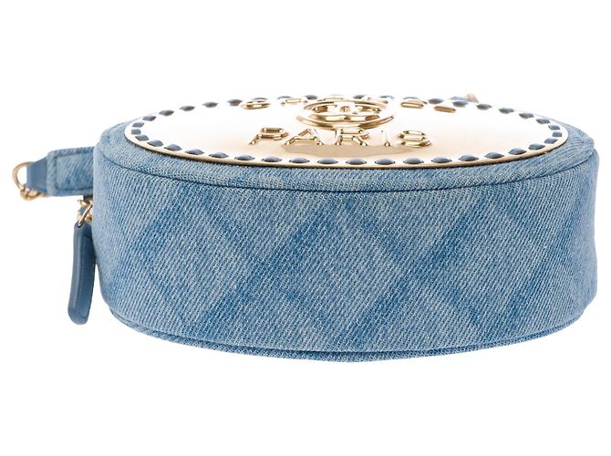 Vanity Borsa CHANEL in Denim Blu - 103742 - vista 10