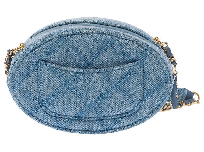 Vanity Borsa CHANEL in Denim Blu - 103742 - vista 3