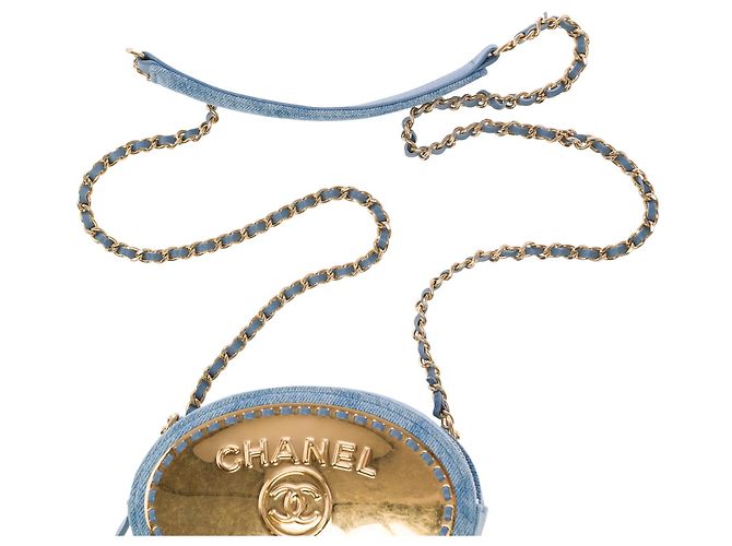 Vanity Borsa CHANEL in Denim Blu - 103742 - vista 9