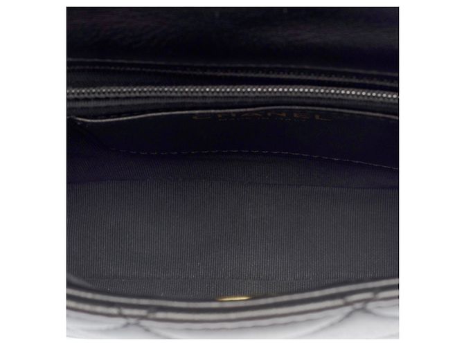 Bolsa CHANEL Timeless/Classique em Couro Preto - 103745 - vista 9
