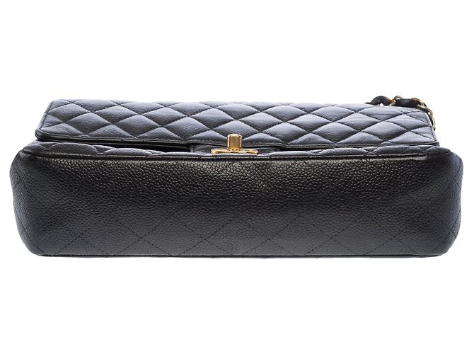 Borsa CHANEL Timeless/Classique in Pelle Nera - 103724 Nero - vista 10