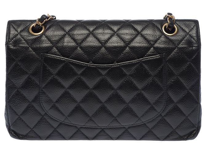 Borsa CHANEL Timeless/Classique in Pelle Nera - 103724 Nero - vista 3